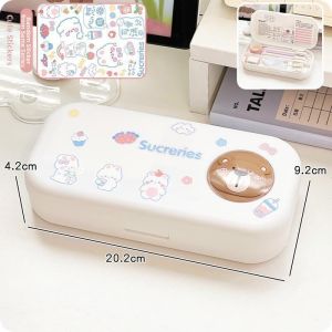 LUTUMEI | Multipurpose Hard Shell Stationery Box