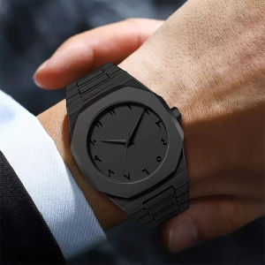 Fashion 2025 Simple Mens Quartz Watch Casual Business PC Strap Mens Life Waterproof Watches