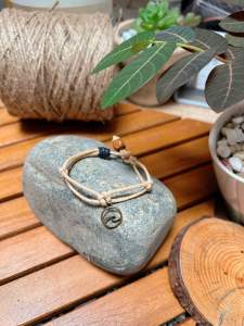 Vòng Kanji - Vòng tay đan dây mix biểu tượng mắt Horus / sóng biển