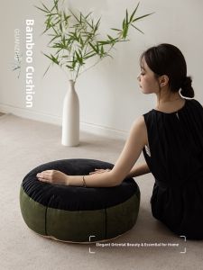 Luxury Aesthetic Round Cushion Stain Resistant