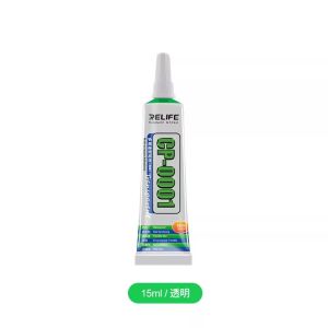 RELIFE 15/50ml CP-0001 Transparent Adhesive Clear Glue CP0002 Black Glue for Mobile Phone Middle Frame LCD Screen Glass Repair