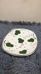 DĨA OVAL 25.5X22.5X3.5 CM - GỐM SỨ CƯỜNG PHÁT - HÀNG VIỆT NAM CHẤT LƯỢNG CAO
