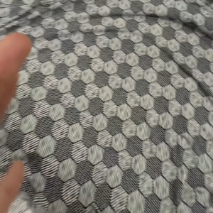 Vải Thun Cotton Họa Tiết Hình Khối ATM16 - Chất Liệu May Vá Đa Năng