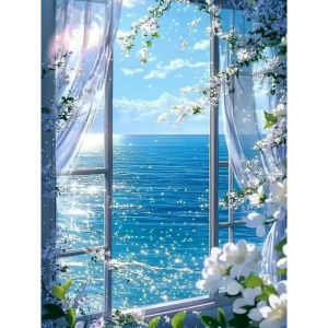 BILIBILI | 500/1000/1200/2000PCS Jigsaw Puzzle Seaside Landscape Boat City Street Scenery For Adults Family Fun Relaxing Brain Teaser Gift