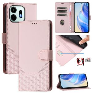 Casing for OnePlus N6 RFID Blocking Wallet Flip PU Leather Case with Card Slot Bracket Shockproof Design