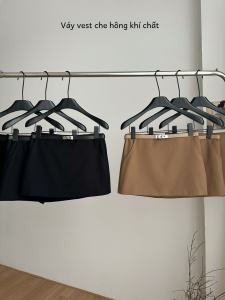 Meat Ree Old Money Style Sheath A- line Skirt with Belt Womens Autumn and Winter Simplicity Classy Easiest for Match Slim Looking Skirt