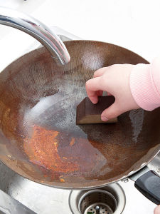 Wonders for Dishwashing: Strong Magic Diamond Sand Sponge & Powerful Rust Remover