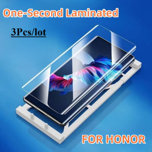 3Pcs For HONOR Magic 7 6 Pro 5 4 3 Magic7 Magic6 Magic5 Pro Explosion-proof Screen Protector Protective+Install Kit Not Glass