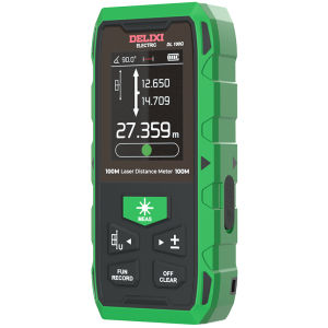DELIXI Electric | Bidirectional Infrared Laser High-Precision Distance Meter Red-Green Light