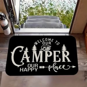 VIKAMA Camper RV Design: Area Mat for Living Room, Bedroom, Kitchen & Holiday Home Room Decoration