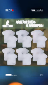 เสื้อแคมป์ปิ้ง เสื้อยิดแคมป์ปิ้ง ผ้าcotton เสื้อลำลอง เสื้อคอกลมสีขาว ใส่สบาย ได้ทุกเพศ