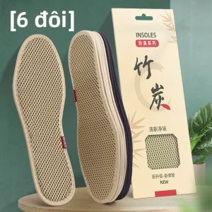 MONLEYTA | Miếng lót giày hoạt tính than tre thoáng khí thấm mồ hôi mát mẻ hương hoa cỏ dành cho nam và nữ dùng cho giày thể thao và giày da