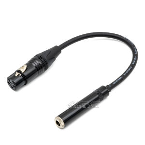 Cáp Chuyển Đổi Jack Canon Cái Sang Jack 6 Ly Cái (XLR-Female To 1/4inch Female) dây canon cái ra 6ly cái jack chuyển canon ra 6ly.