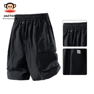 Paul Frank | Summer Thin Work Casual Ice Silk Loose Fit Short Pants