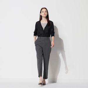 [Auth Uniqlo] Quần Tây Smart Pant Dài Đến Mắt Cá Chân Nữ (Co Dãn 2 Chiều Ống Côn) - Tag Nhật