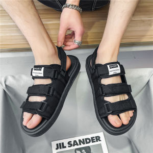 Mens Summer Sandals 2025 New Style Outdoor Wear Anti-slip Wear-resistant Beach Sports Soft Bottom Driving Casual Slip-On Shoes