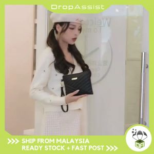 DROPASSIST 2126 READY STOCK Women Wristlets Shopping Bag Portable Clutch Wallet Mobile Hand Strap Handbag