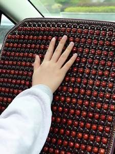 LANLIANGMAIRUICHI | Summer Cooling Car Seat Cushion Breathable Wooden Beads