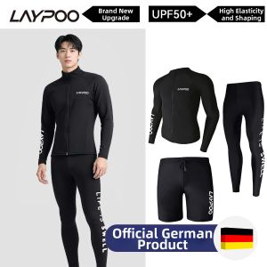 Laypoo | Plus Size Long Sleeve Sun Protection Quick-Dry Diving Suit