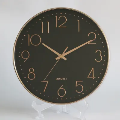 FUJIUSHUANG | Silent Fashion Nordic Style Circular Decorative Wall Clock 20CM