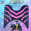 Thảm xe Honda Scoopy, thảm cao su lót sàn xe Scoopy. 