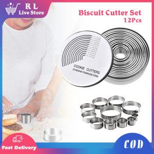 12PCS Round Cookie Biscuit Cutter Set: A Comprehensive Guide
