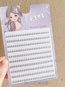 Natural Looking Lower Eyelash Extensions Single Cluster Segmented Design Womens Style Artificial Lashes by EIYI