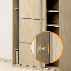 Bộ Nam Châm Giữ Cửa Tủ Chắc Chắn Không Cần Khoan Vít LAZYL