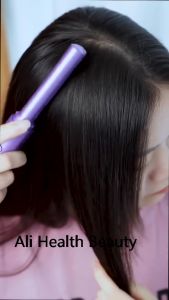 Professional Wireless Hair Straightener Curler Comb: Fast Heating Straightening & Curling Tools