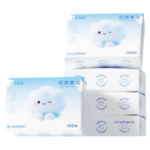 SHI YUE JIE JING | Soft Moisturizing Baby Facial Tissue