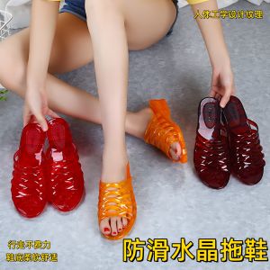 Dép Nữ Đế Cao Su Chống Trượt Thoáng Khí Thoải Mái Đế Dày Mùa Hè Ngoài Trời Trong Nhà Chống Mài Mòn Thoáng Khí Đế Cao Su