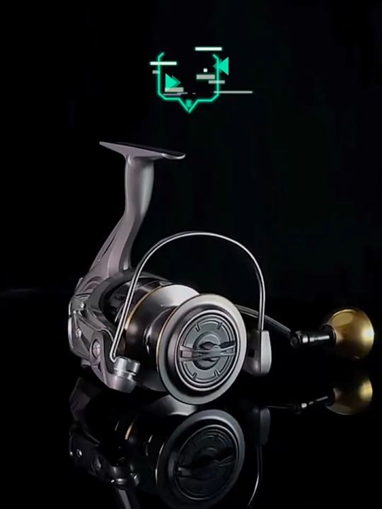 马来西亚现货 ShimanoEVA Handle Grip Rocker Ultra Smooth Spinning Fishing Reel  LC800-7000 Series 12+1BB Gear 5.2:1 Saltwater Fishing Reel Air drive Spool
