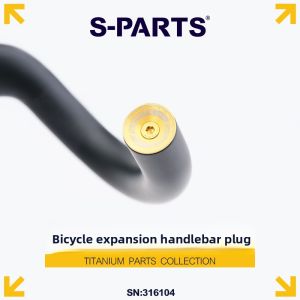 s-parts | Locking Expanding Bar End Plugs Titanium Alloy