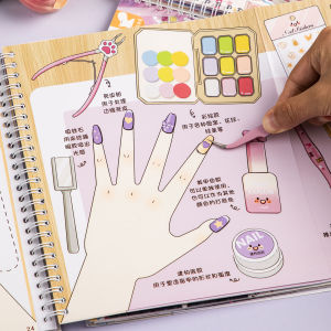 GUAISHOUTONGXUE | DIY Nail Stickers Quiet Book Toy