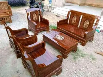 Kursi Tamu Minimalis Kayu Jati Bisa COD Wilayah Jawa