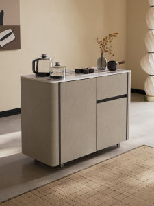 Minimalist Mobile Small Balcony Side Table Teakettle