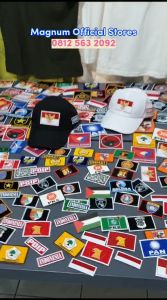 Patch Emblem Prepet Velkro: EMBLEM TOPI PARTAI