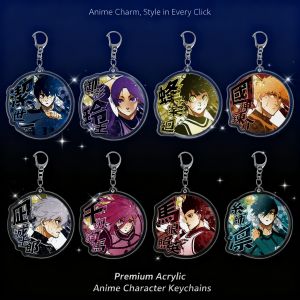 Bandai | BLUE LOCK Isagi Yoichi Bachira Meguru Acrylic Keychain Anime Cosplay Gift From Japan