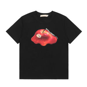 Retro Apple Print Casual T-shirt