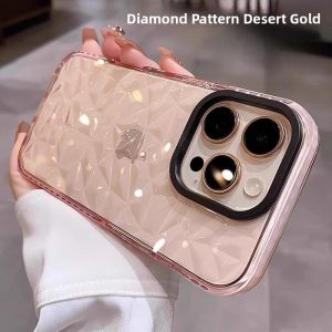 New Release Luxury Transparent Silicone Phone Case for Apple 16Promax 15Pro 15Plus Full Cover Anti-Fall with Airbag for Men And Women Protection