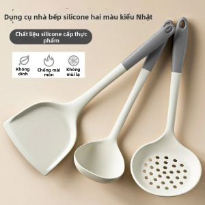 Bộ Dụng Cụ Nấu Ăn Chống Nhiệt Silicone Cấp Thực Phẩm