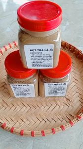 combo 3 hũ bột trà lá ổi sấy khô 100g /hũ