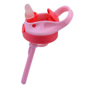 Nắp Cốc Có Ống Hút Dễ Thương Phù Hợp Với Trẻ Em