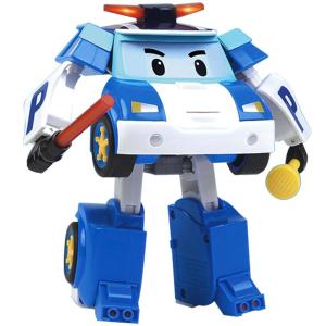 Robocar Poli | Transformable Police Car Robot with Lights for Children 3-6 Years Old