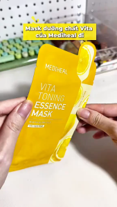 ( Lẻ 1 ) Mask/ Mặt nạ Mediheal dưỡng ẩm da mịn màng ngăn lão hoá mờ nếp nhăn 20ml - Hàn Quốc