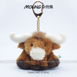 Đồ Chơi Búp Bê Nhồi Bông Hình Con Bò TAKENOKO Đồ Chơi Treo Bằng Vải PP Cotton Cho Lứa Tuổi Từ 8 Trở Lên Quà Tặng Sinh Nhật Dễ Thương Dễ Thương