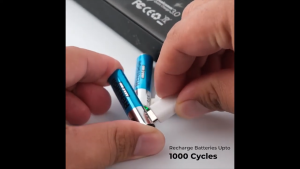 Alcatroz Renergii Li-onRechargeable 1.5V Battery AA-C 1450mAh / AAA-C 400mAh