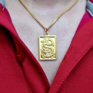 JIN JING LOKET DRAGON EMAS 916 TULEN 10.34g