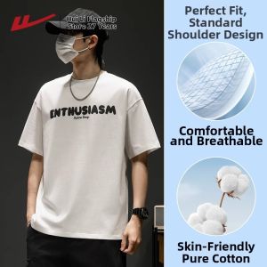 Warrior | Mens Summer New Style American Heavyweight Cotton T-Shirt