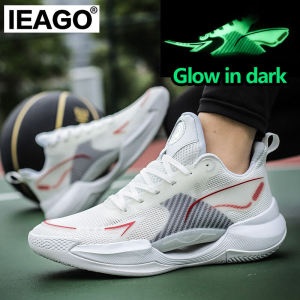 IEAGO Original The Flash 3 Aparently Spike Basketball shoes Pickleball Glow In Dark Men Volleyball Badminton Sneakers Casual Cushion Outdoor Running Jogging Shoes